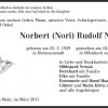 Nowak Norbert 1929-2011 Todesanzeige